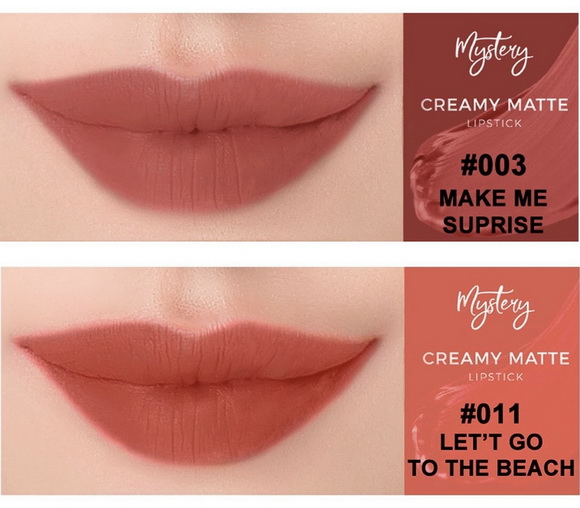Mystery, Son kem lỳ, Creamy Matte Lipstick