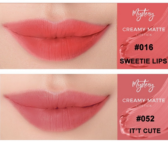 mystery-213-4-ngoisao.vn-w580-h490 5 Mystery, Son kem lỳ, Creamy Matte Lipstick