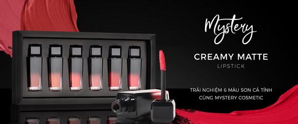 mystery-213-7-ngoisao.vn-w580-h242 1 Mystery, Son kem lỳ, Creamy Matte Lipstick