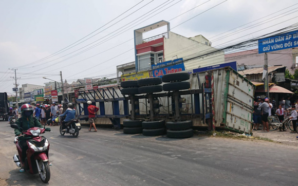 tai nạn giao thông, Bình Phước, xe ben