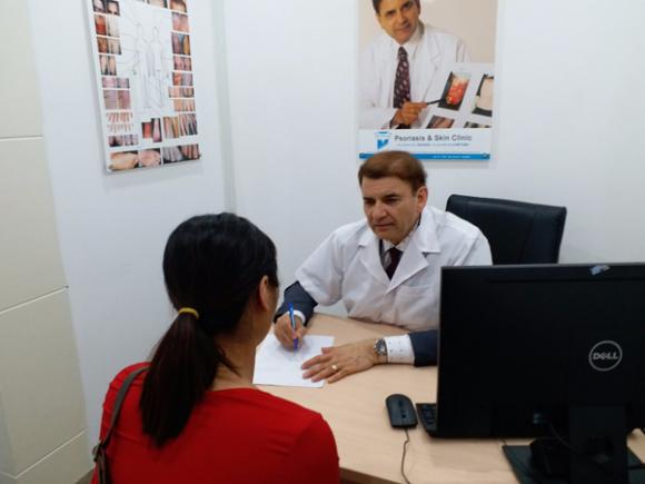 Bệnh bạch biến, thảo dược Vitilinex, Phòng khám Dr. Michaels Psoriasis & Skin Clinic