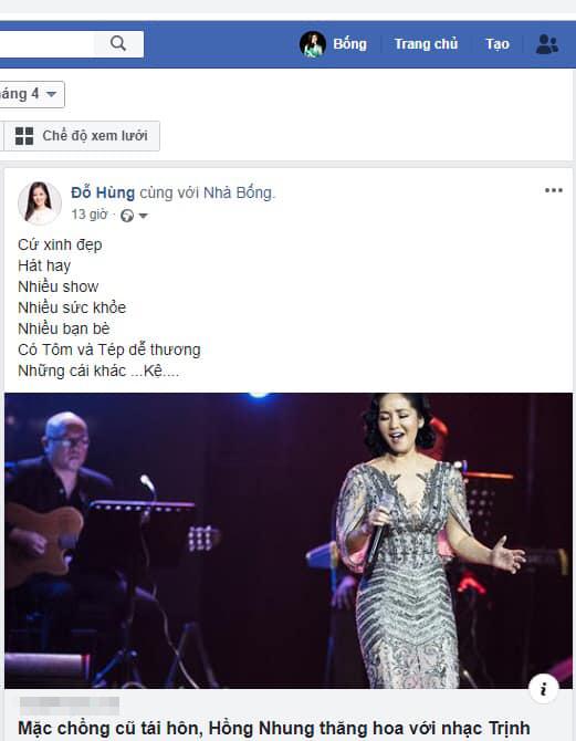 Hồng Nhung,chồng cũ của Hồng Nhung,sao Việt