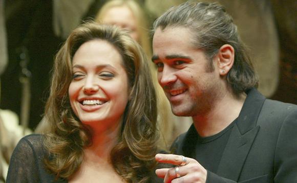 Angelina Jolie,Brad Pitt,Colin Farrell,nghi án Angelina Jolie hẹn hò