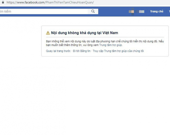 facebook, chùa Ba Vàng, Cục Phát thanh, Truyền hình, mạng xã hội, phạm thị yến