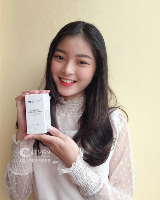 Kem trắng da, Nâng tone da, Medicell, Mỹ phẩm Cát Viên