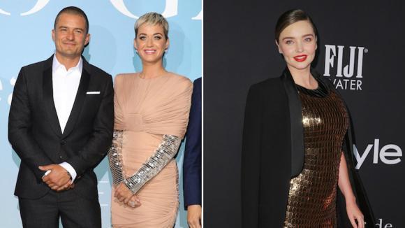 katy perry, orlando bloom, miranda kerr, sao hollywood