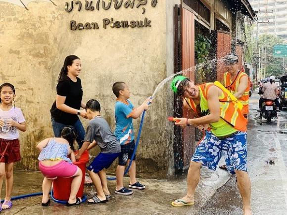  lễ hội té nước, sao Việt tham gia lễ hội té nước, Songkran,  H'Hen Niê