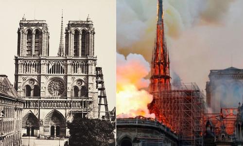 Nhà thờ đức bà paris, nhà thờ đức bà paris bị cháy, nhà thờ đức bà, Pháp