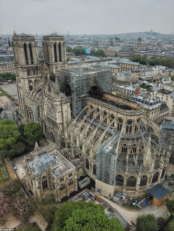 cháy nhà thờ, Nhà thờ Đức Bà Paris, hoả hoạn