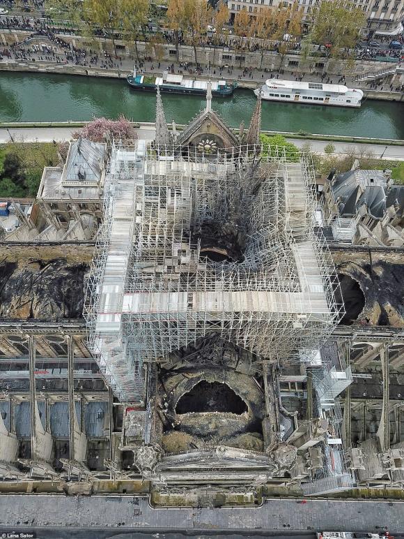 cháy nhà thờ, Nhà thờ Đức Bà Paris, hoả hoạn