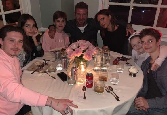 victoria beckham, gia đình david beckham, sao hollywood