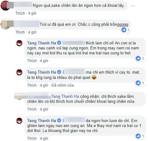 Tăng Thanh Hà, cuộc sống Tăng Thanh Hà, món ăn ưa thích của Hà Tăng 