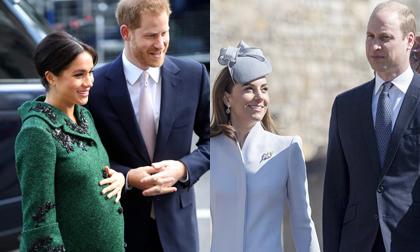 Hoàng gia Anh,Hoàng tử Harry,Hoàng tử William,Công nương Kate