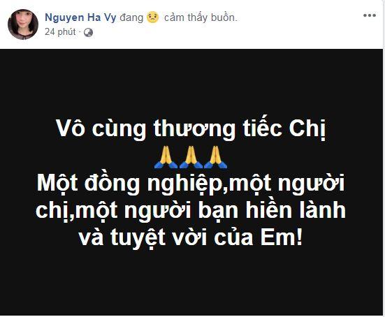 cựu người mẫu Như Hương qua đời, siêu mẫu Hạ Vy, Hồ Ngọc Hà, sao Việt