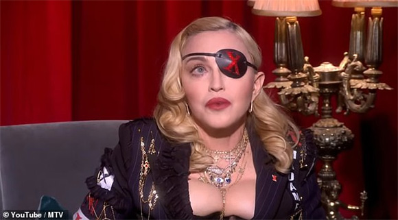 Madonna, Madonna hở hang, sao Hollywoo