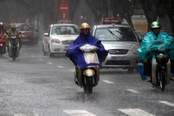 Dự báo thời tiết, Thời tiết hôm nay, Hà Nội mưa lớn