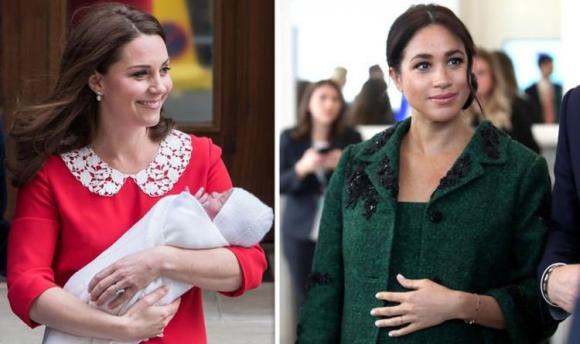 công nương meghan markle, công nương kate middleton, hoàng gia anh