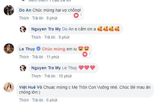  Trà My idol,  Trà My idol sinh con, sao Việt