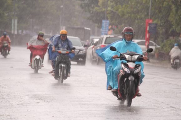 Dự báo thời tiết, Thời tiết hôm nay, Mưa dông