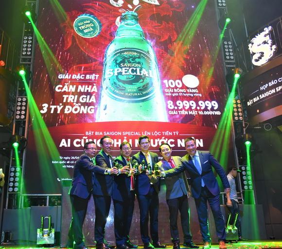 Sabeco, Saigon special, Bật bia Saigon special lên lộc tiền tỷ'