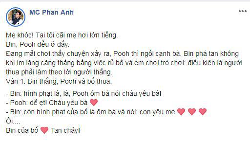 MC Phan Anh, con trai Phan Anh, sao Việt