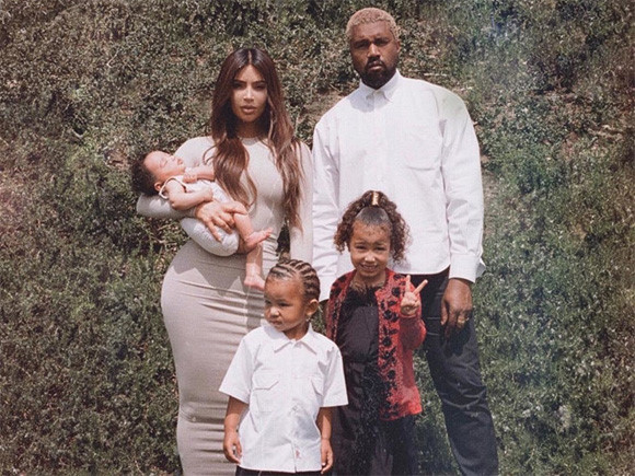 Kim Kardashian,Kanye West,con trai thứ 4 của Kim Kardashian,sao Hollywood