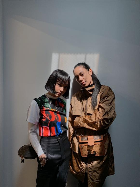 Châu bùi,street style của châu bùi,châu bùi dự show Louis Vuitton