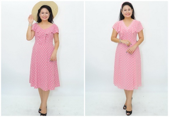 thoi-trang-sensorial-125-8-ngoisao.vn-w580-h402 4 Thời trang Sensorial, Váy chấm bi, Thời trang công sở