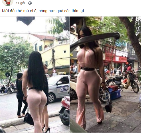  mạng xã hội, Kim siêu vòng ba, thời trang, ăn mặc phản cảm