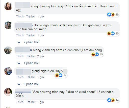 Ngô Kiến Huy, BB Trần, MC Trấn Thành, sao Việt