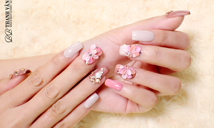 nail, nail đẹp ngày Tết, bộ nail mới