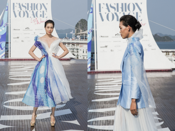 Aquafina, Aquafina X fashion Voyage, NTK Hoàng Minh Hà, BST Pure