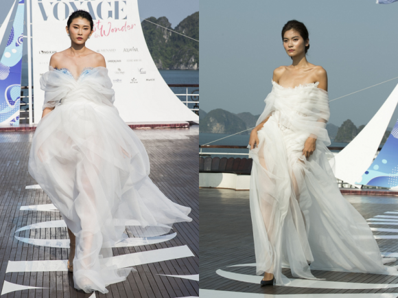 image009-ngoisao.vn-w800-h599.png 0 Aquafina, Aquafina X fashion Voyage, NTK Hoàng Minh Hà, BST Pure