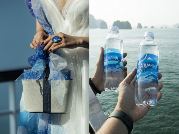 image015-ngoisao.vn-w800-h598.png 0 Aquafina, Aquafina X fashion Voyage, NTK Hoàng Minh Hà, BST Pure