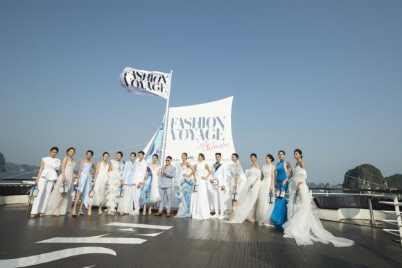 Aquafina, Aquafina x Fashion Voyage, Hoàng Thùy, BST Pure - Thuần khiết