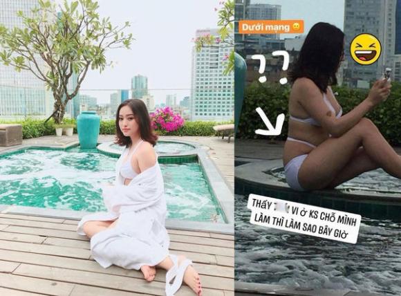 hot girl Thúy Vi,Thúy Vi tăng cân mất kiểm soát,Thúy Vi bị chê bai ngoại hình,Thúy Vi photoshop quá đà