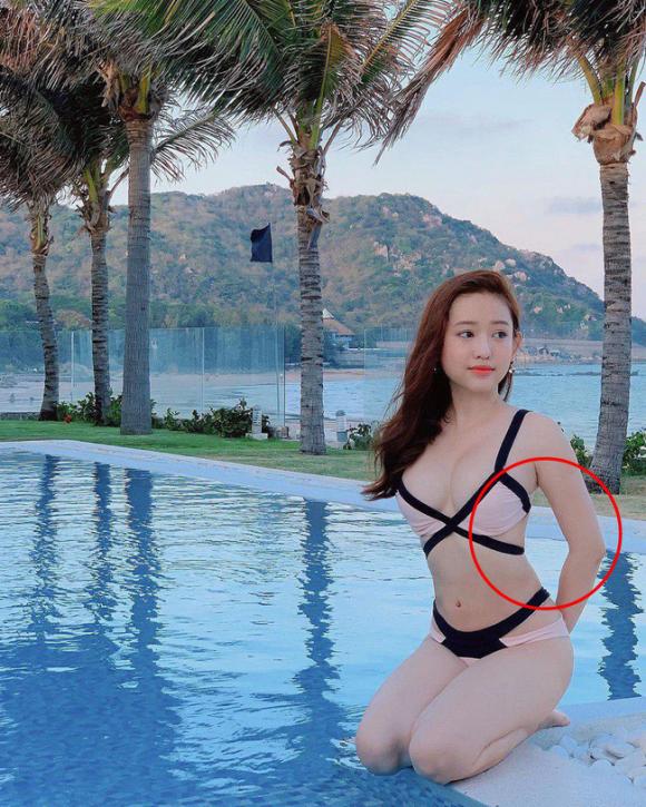 hot girl Thúy Vi,Thúy Vi tăng cân mất kiểm soát,Thúy Vi bị chê bai ngoại hình,Thúy Vi photoshop quá đà