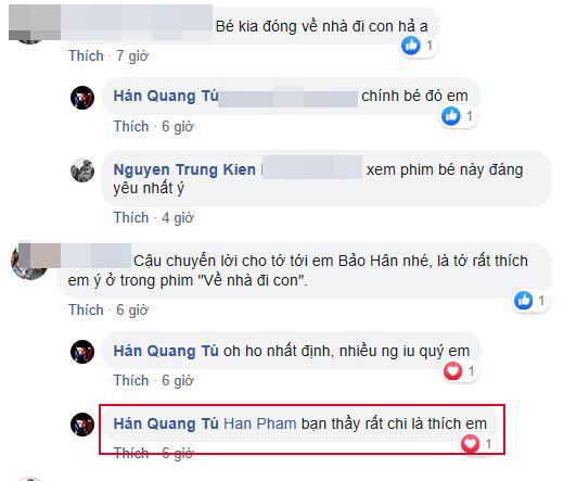 bảo hân, bảo hân về nhà đi con, ánh dương về nhà đi con, quang tú, quang tú đội đặc nhiệm nhà c21