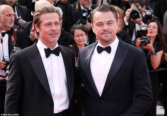 Brad Pitt, Leonardo DiCaprio,Chương Tử Di, LHP Cannes, thảm đỏ Cannes 2019