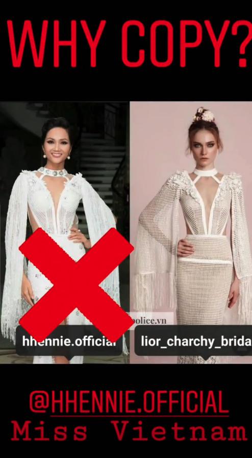 H'Hen Niê, H'Hen Niê diện váy nhái, thời trang H'Hen Niê,  Hoa hậu Hoàn Vũ 2017