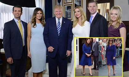 Hoàng gia Anh,style của Ivanka Trump,Ivanka Trump đụng hàng Kate Middleton,Kate Middleton,Ivanka Trump
