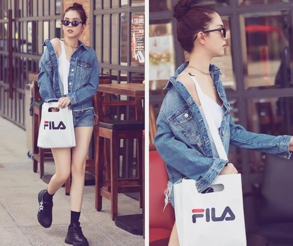 Nữ hoàng nội y,người mẫu ngọc trinh,street style ngọc trinh,sao việt