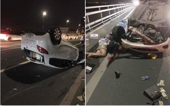 nữ tài xế, cầu Nhật Tân, tai nạn giao thông