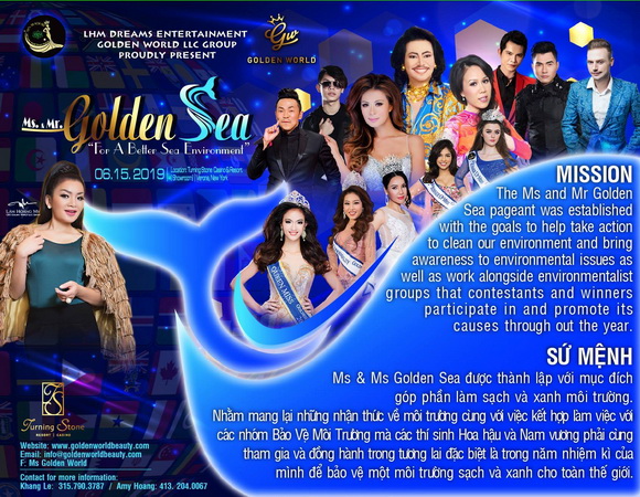 Ms&Mr Golden Sea, Golden World LLC Group, Việt Trinh, Mike Schinener