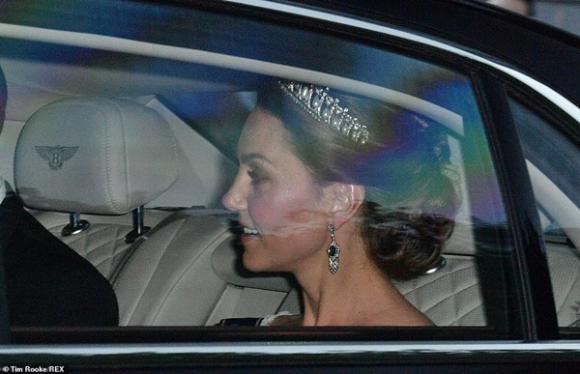 Công nương Kate, Nữ hoàng Anh, Tổng thống Mỹ Donald Trump