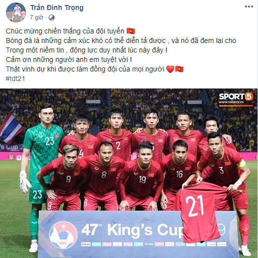 Đội tuyển quốc gia,King’s Cup 2019,đội tuyển thái lan