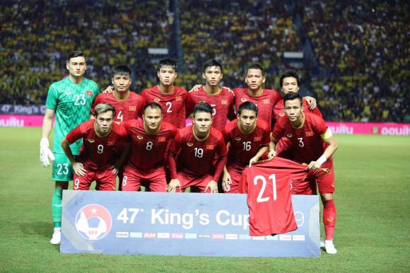 Đội tuyển việt nam,trần đình trọng,King’s Cup 2019