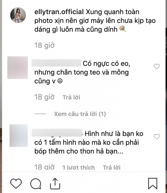 Diễn viên Elly Trần, sao Việt,  photoshop