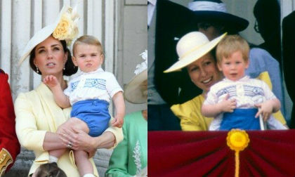 Thái tử Charles, Hoàng tử Louis, Hoàng tử William, Công nương Kate