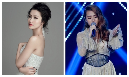 Thí sinh  the voice Hà Thu, ca sĩ Đông Nhi, sao Việt